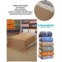 ETEHOMETEX ÇİFT KİŞİLİK %100 PAMUK HAVUZLU PİKE TAKIMI BEJ 8696474232071